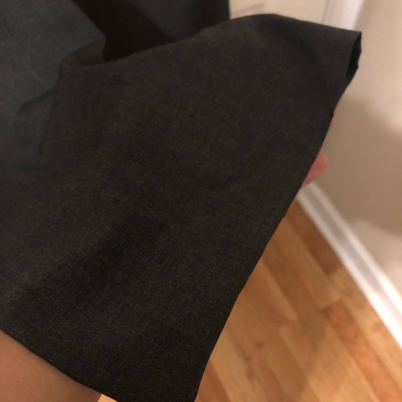 THEORY Gray Wide Leg Trousers - Picture 5 of 8